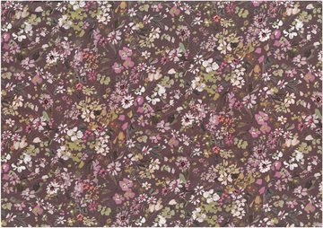 stof med blomster, bomuldsstof